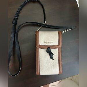 Kate spade knot color block phone crossbody